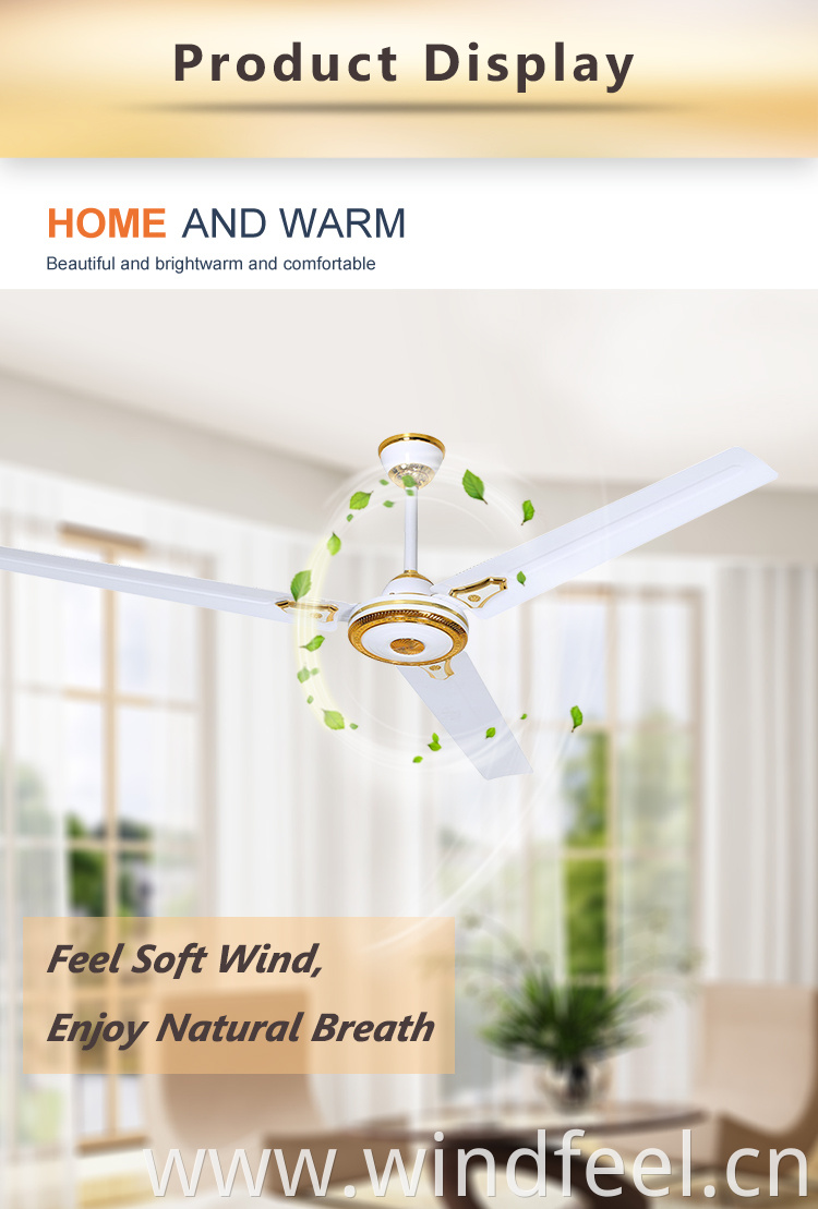 36/48/56/60inch Electrical Ceiling Fan With 2 Years Warranty